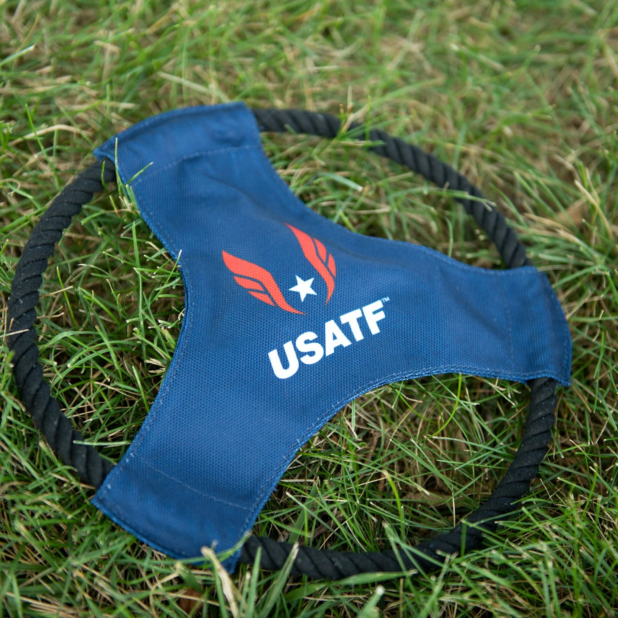 USATF Pet Frisbee Rope Toy - Image 2