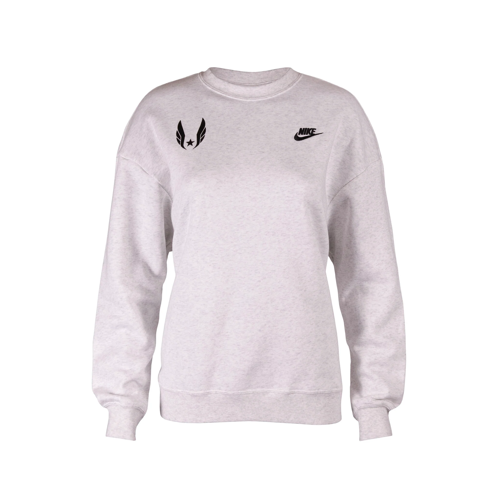Nike USATF Women's Club Fleece Loose Crewneck