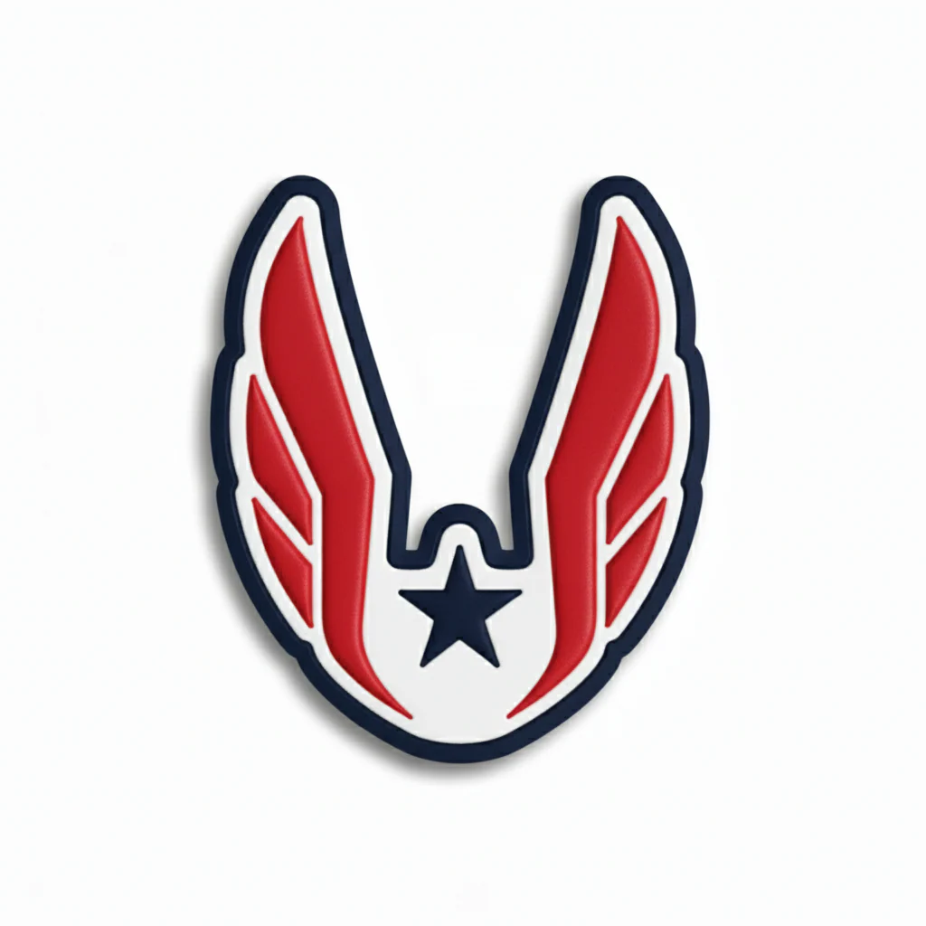USATF Velcro Patch - Wings