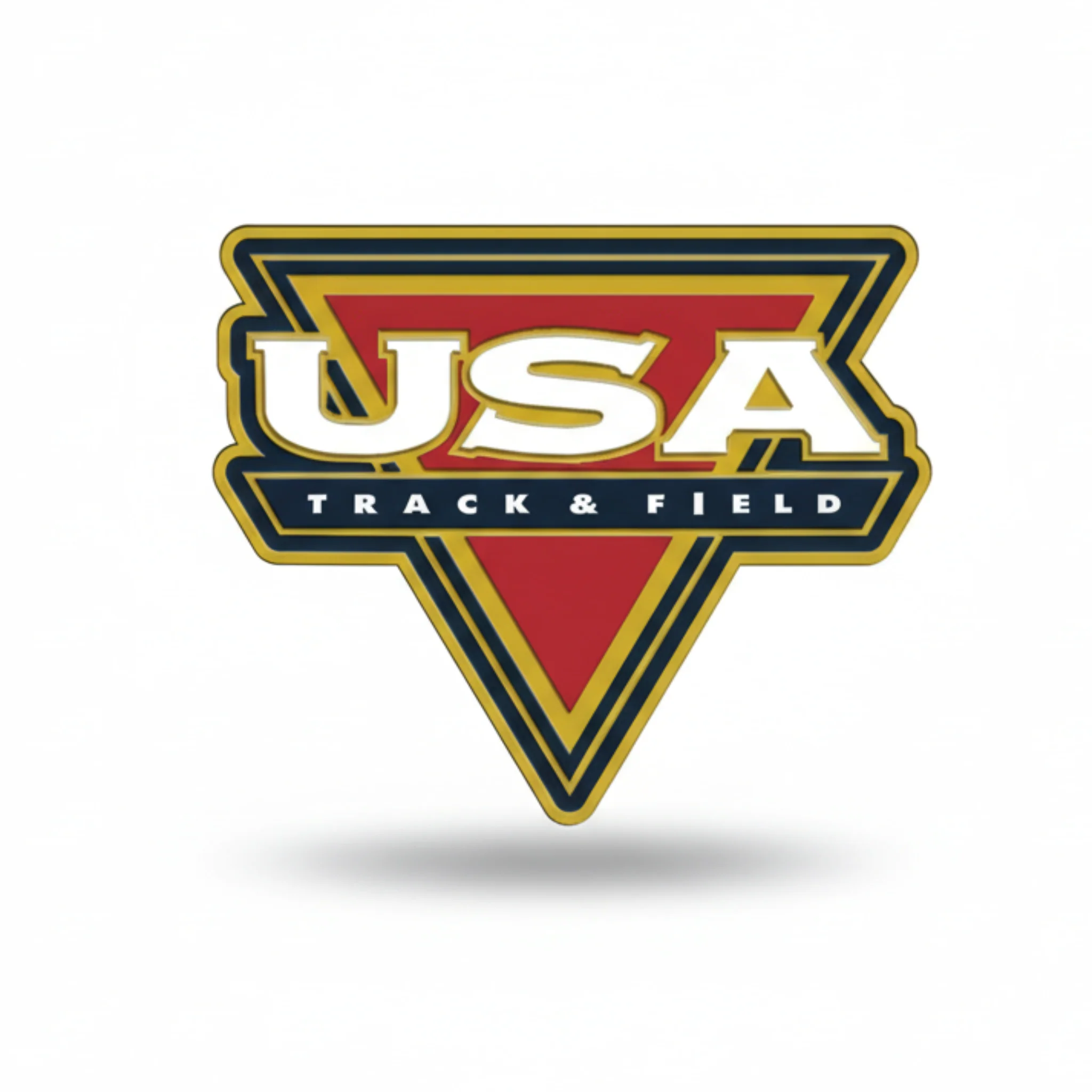 USATF Velcro Patch - Retro Triangle